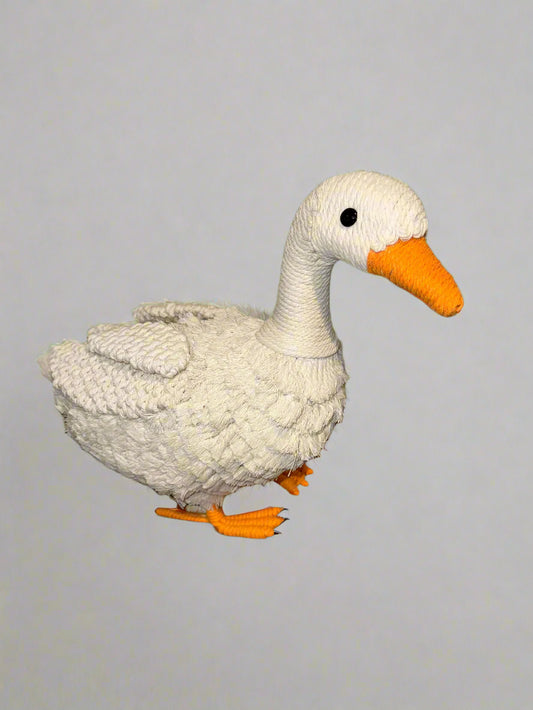 Yarn Goose Figurine