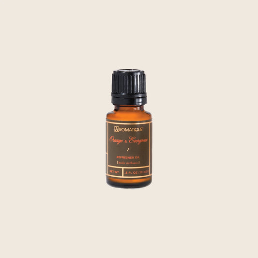 Orange & Evergreen Oil